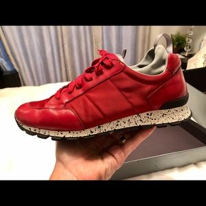 Prada Red Sneakers